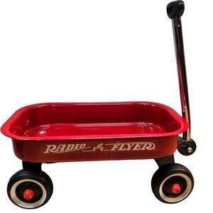 Radio Flyer 12.5" Little Red Toy Wagon, Small Toy Decor Doll Size
